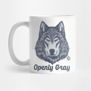 openly gray Mug